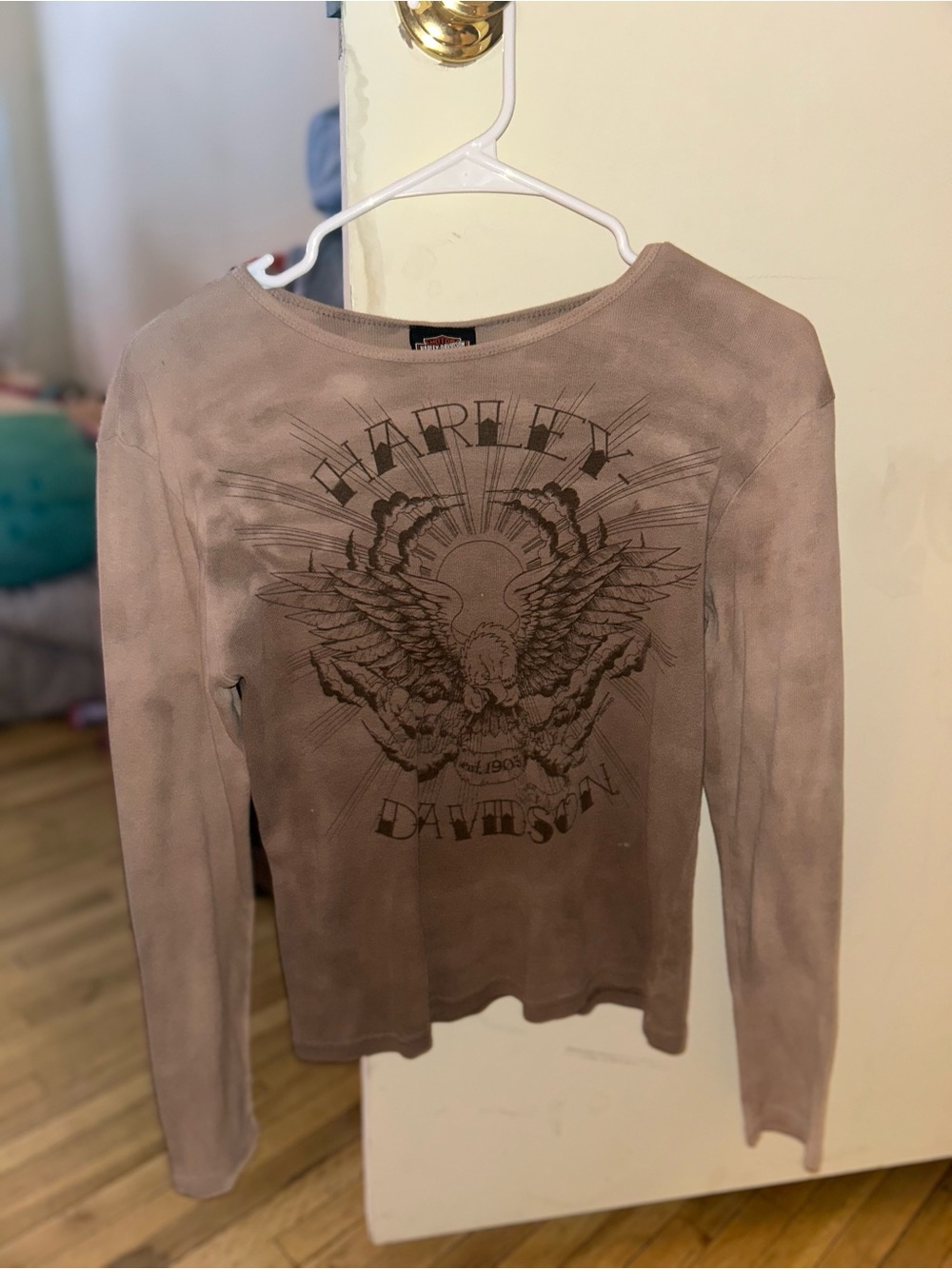 Harley-Davidson brown Long Sleeve Top